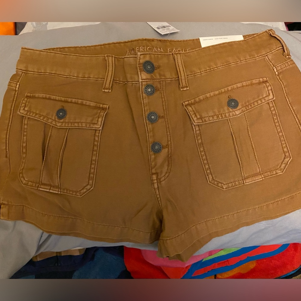 AE Outfitters Sits Low On Hip Tomgirl Shortie